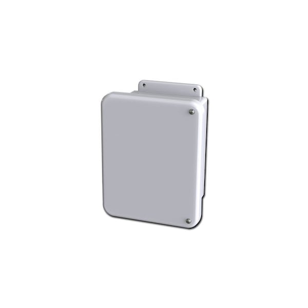 Captive Screws Electrical Enclosures, 9.56 in H, 4-3/4 in D, 7.52 in W, NEMA 4, 4X, 12, 13